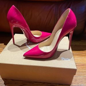 Hot Pink Christian Louboutins. Size 36